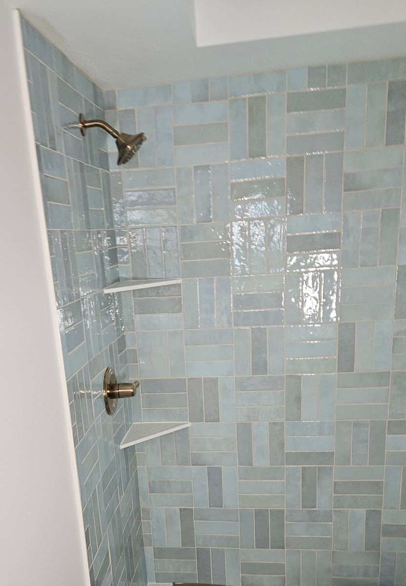 Custom Shower Tiling for Fulford Carpet and Tile in Holden Beach, NC