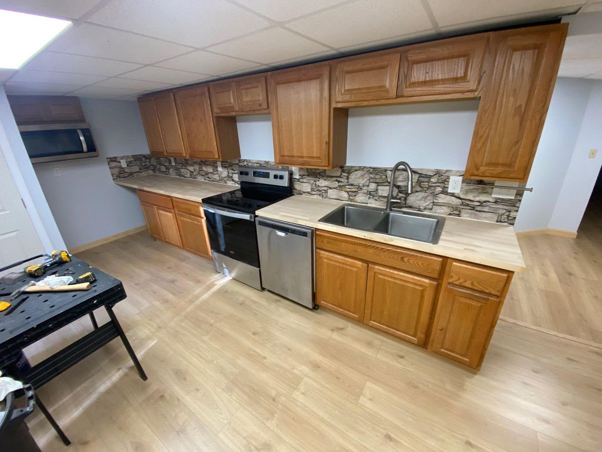 Kitchen Renovation for Clark co. Construction in Attleboro, MA