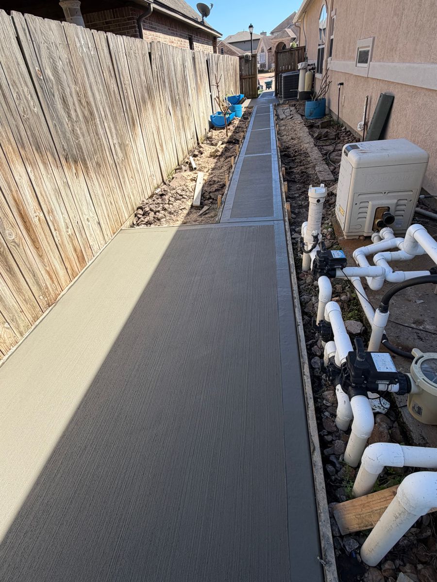 Concrete for NG Concrete Services in Houston, TX