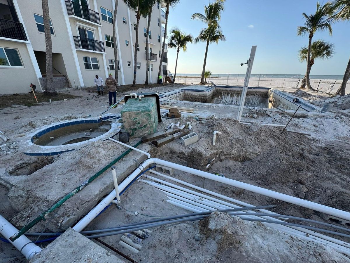 Site Preparation for All Phases Decorative Concrete in Sebring, FL