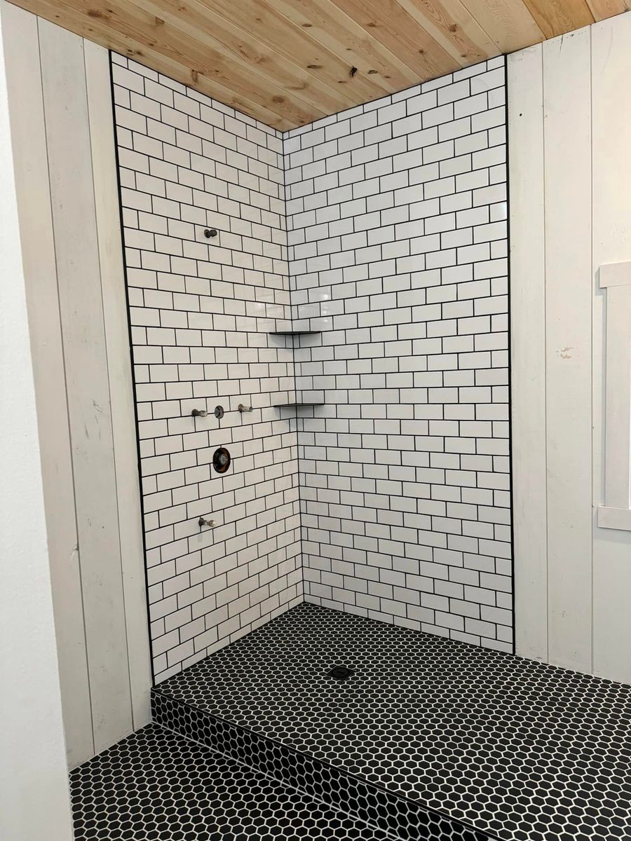 Bathroom Tiling for Dakota Tile & Stone in Belle Fourche, SD