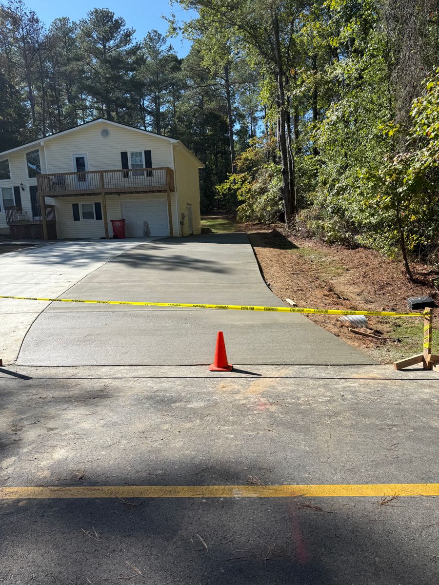 Concrete Slab/Foundation for 360 Grading and Concrete in Bremen, GA