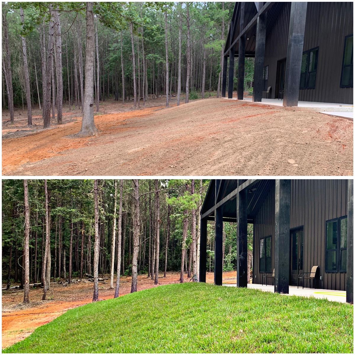 Sod Installation for JT’s Landscaping in Tyler County, TX