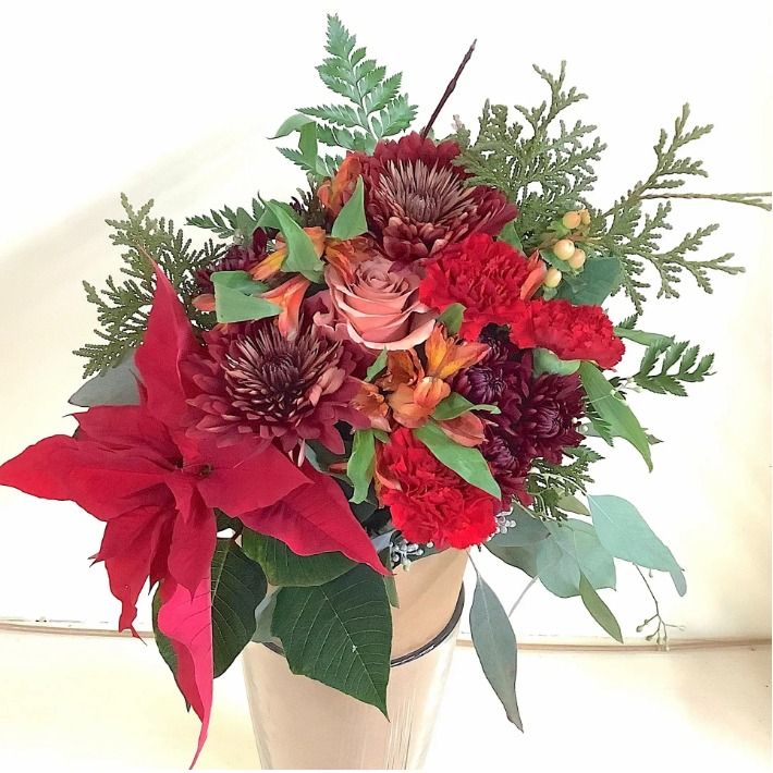 Medium Hand-tied Bouquet for The Dailey Daisy in Hardwick, VT