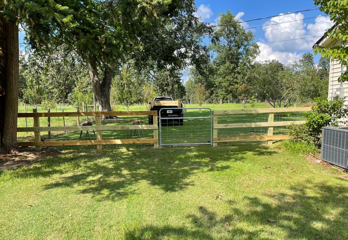 Fencing for Camalett Services in Perry, GA