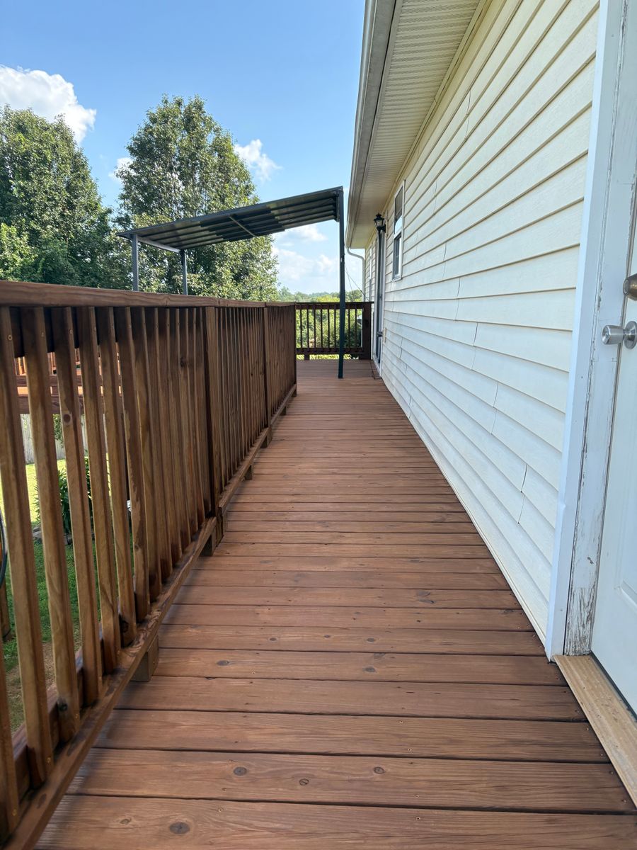 Stain Decks for NXT Generation Painting in Cookeville, TN