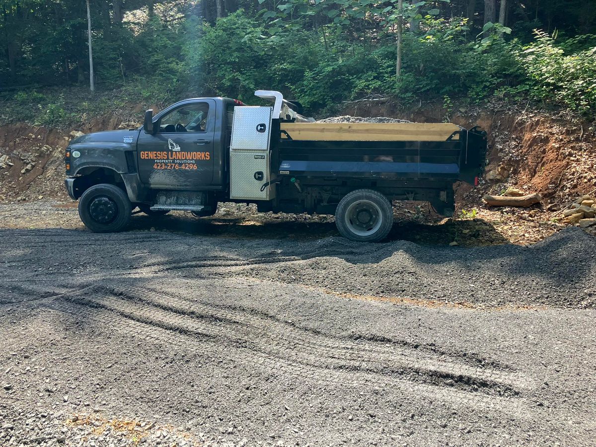 Land Grading for Genesis Landworks in Bluff City, TN