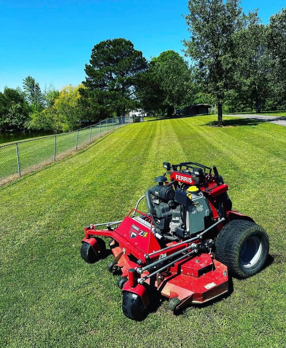 Mowing for Lawn Rescue in Texarkana, TX
