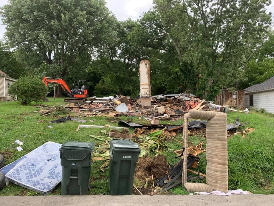 Land Clearing & Demolition for Wirt Construction in Greeneville, TN