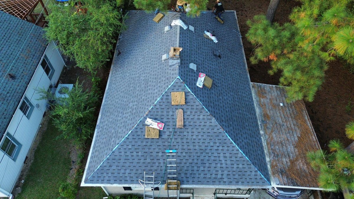 Roofing Installation for Kenneth Mills Roofing & Restoration in Morehead City, NC