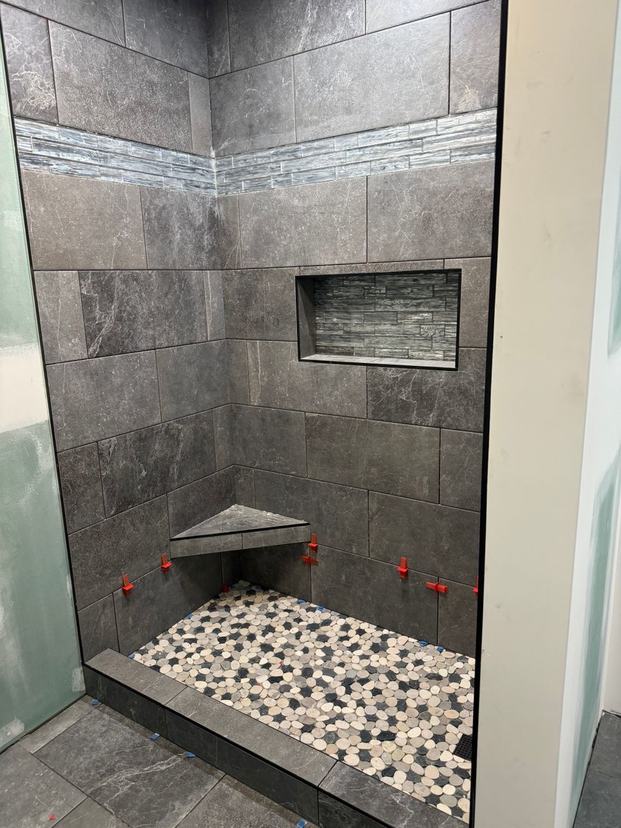 Tiling for Cartecay River Flooring/ Tile showers  in Ellijay, GA