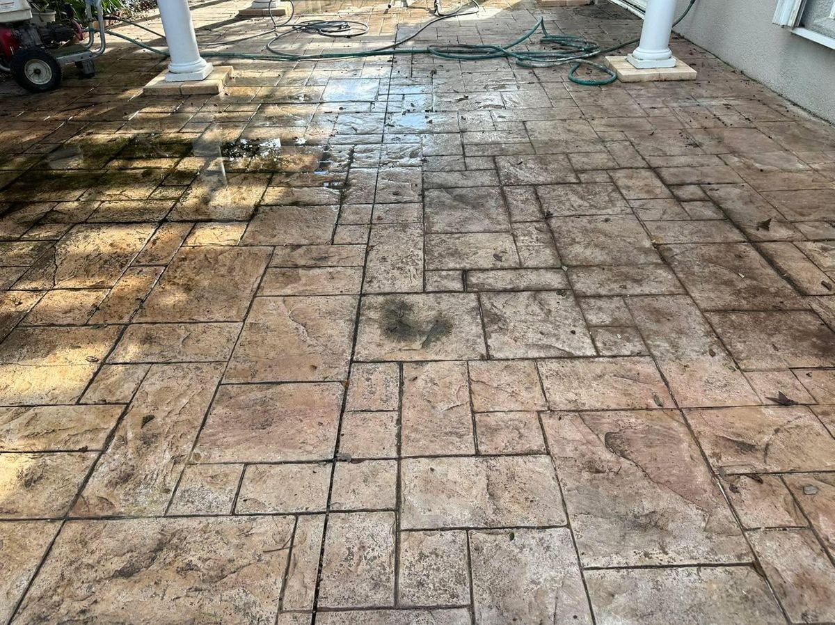 Decorative Concrete Overlays for Absolute Grey's LLC in Kissimmee, FL