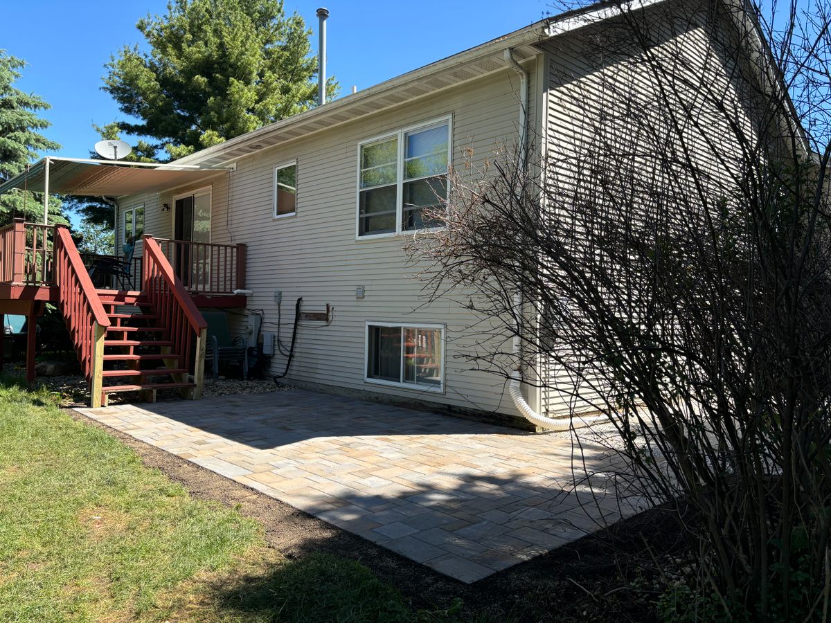 Paver Patios for H&L Lawn Care LLC in Twin Lakes, WI