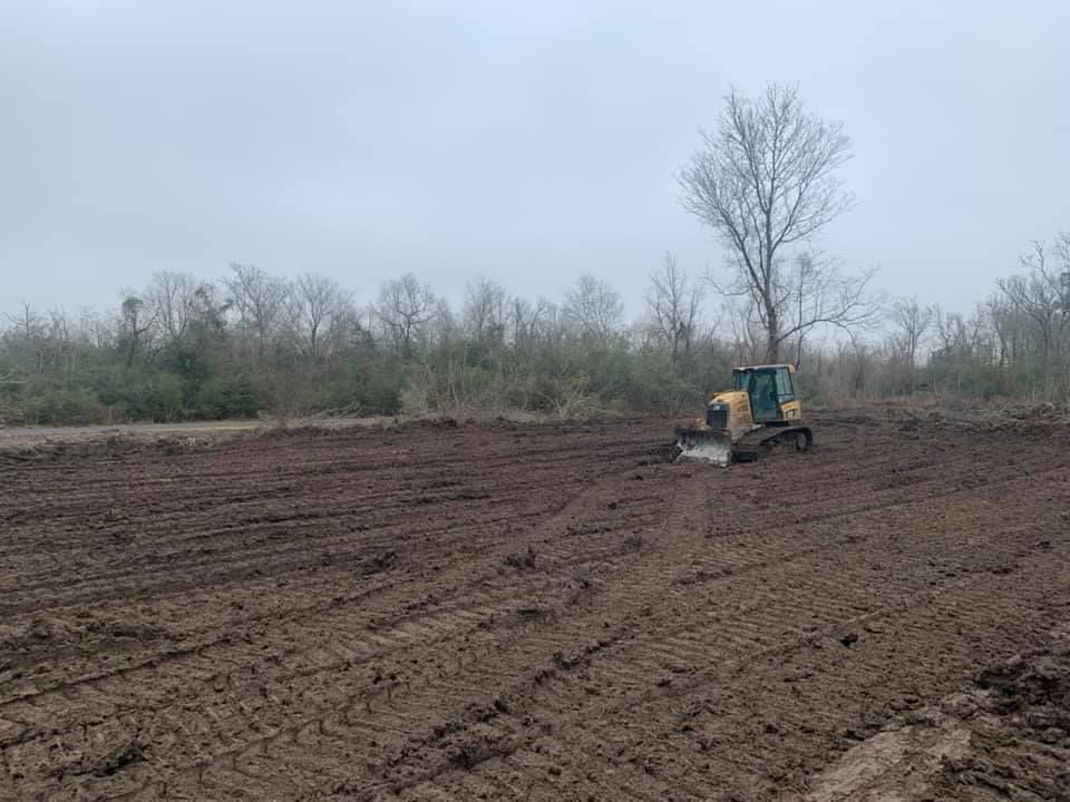 Grading for Deriso Construction in Huffman, TX