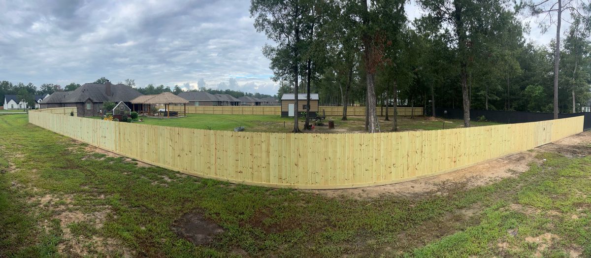 Fence Installation for Bar T Fencing in Dayton, TX