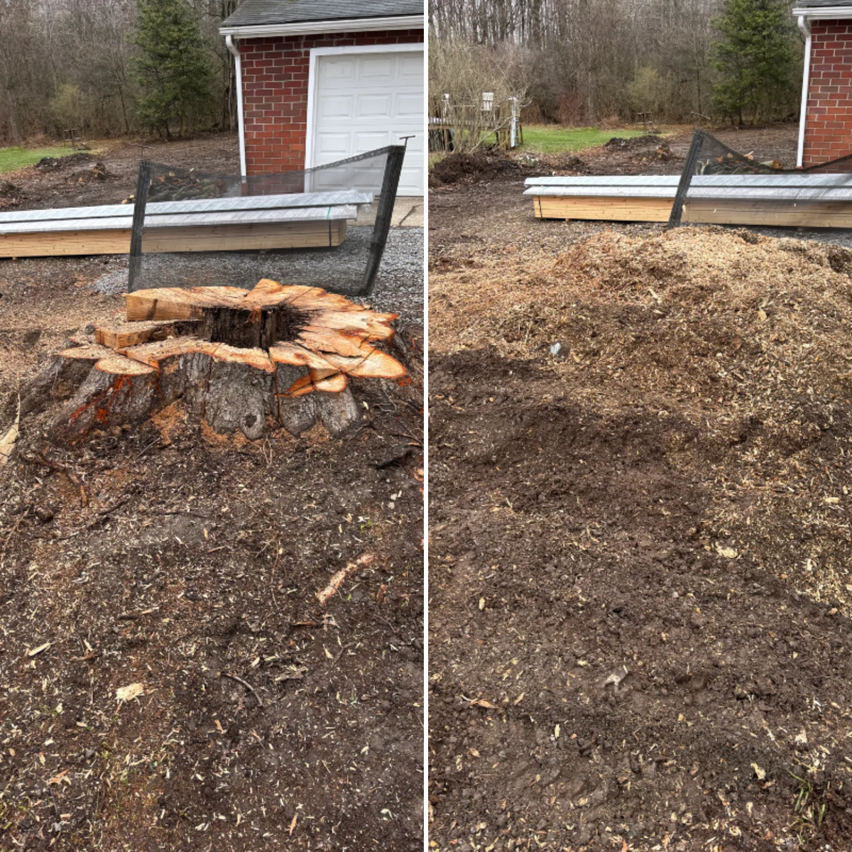 Stump Removal for Dean's Stump Removal in Youngstown, OH