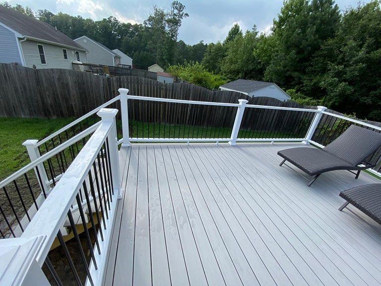 Deck & Patio Installation for New Shine Tile in Richmond, VA