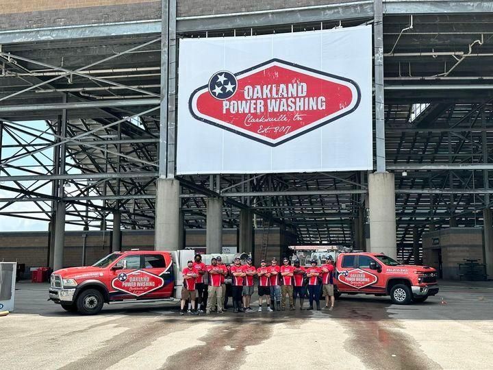 Commercial Pressure Washing for Oakland Power Washing in Clarksville, TN