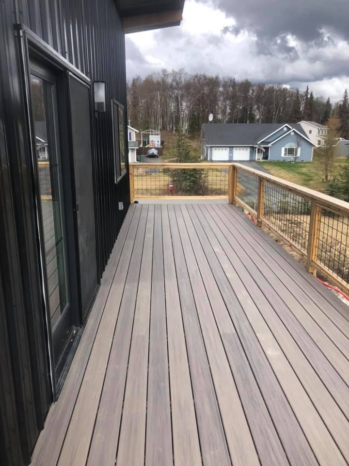 Deck & Patio Installation for Clore Construction in Soldotna, AK