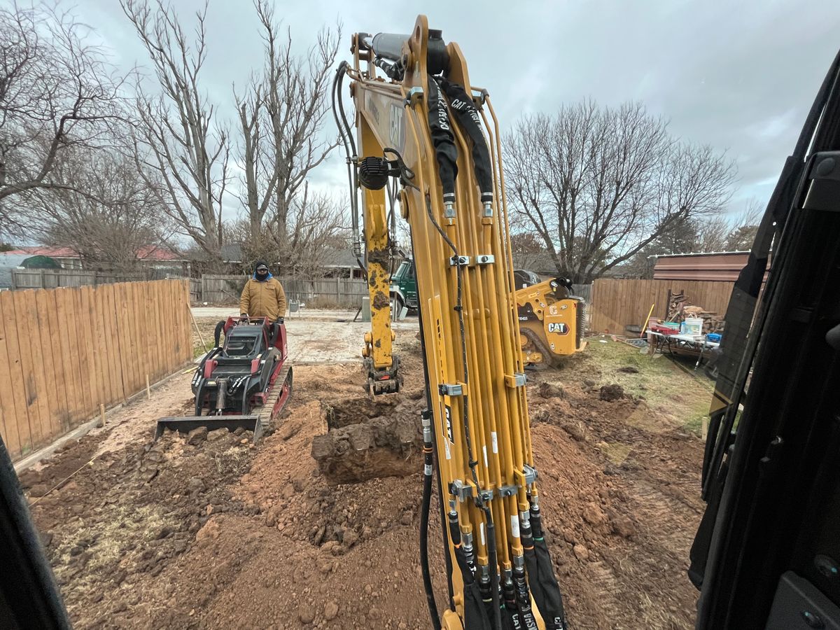 Custom Pool Construction for Cole Landscaping & Pools, LLC in Amarillo, TX