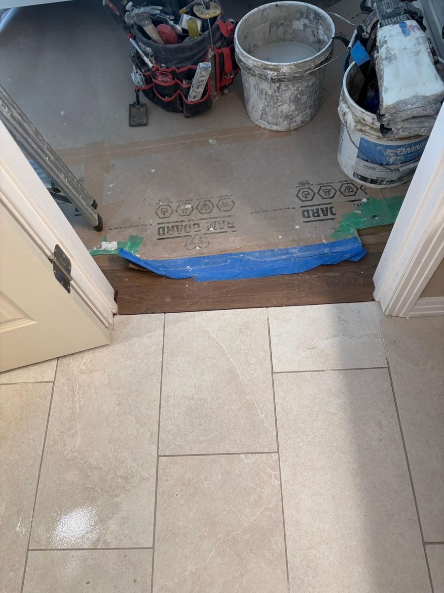 Floor Installation for D&M Tile in Denver, CO