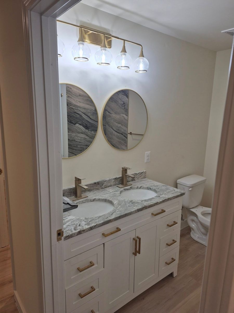 Bathroom Renovation for DunRight contracting services in Spotsylvania, VA