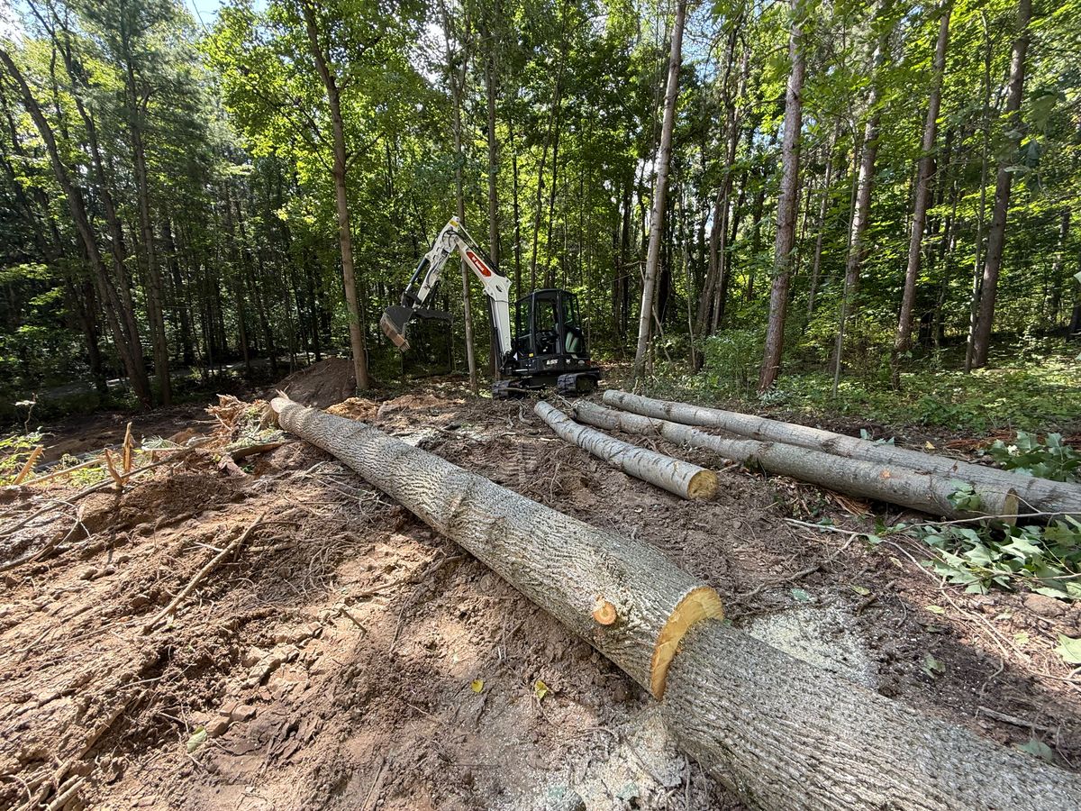 Site Preparation for Palmer Property Services in Middleville, MI