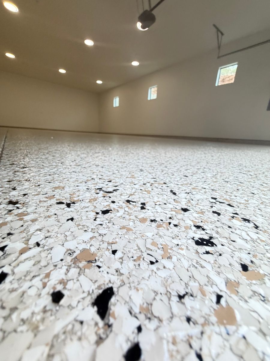 Epoxy Garage Coatings for PRYME EPOXY LLC in Mayer, AZ