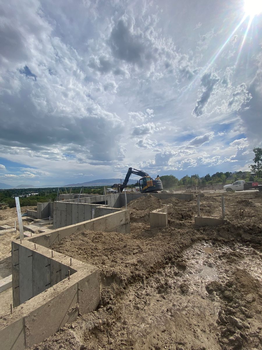 Site Preparation for Premier Rockwall & Excavating in Utah County, UT