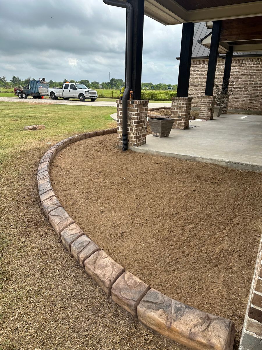Landscaping for Texas Curb N Borders in Houston, TX