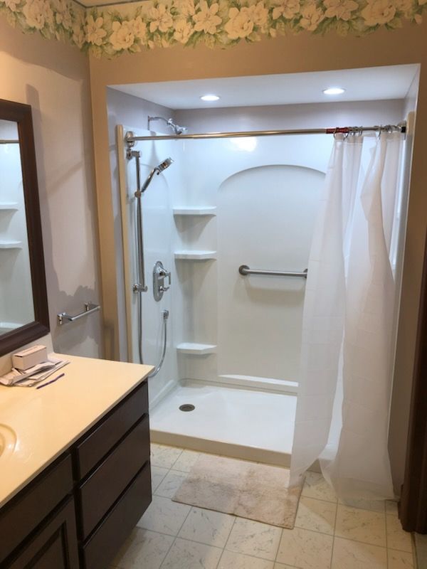 Bathtub to Shower Conversions for Taylor Construction Inc.  in Barberton, OH