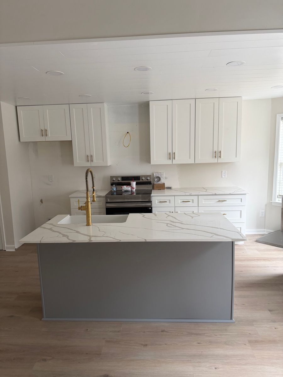 Kitchen Renovation for Custom Remodeling Services LLC in Sharpsburg, GA