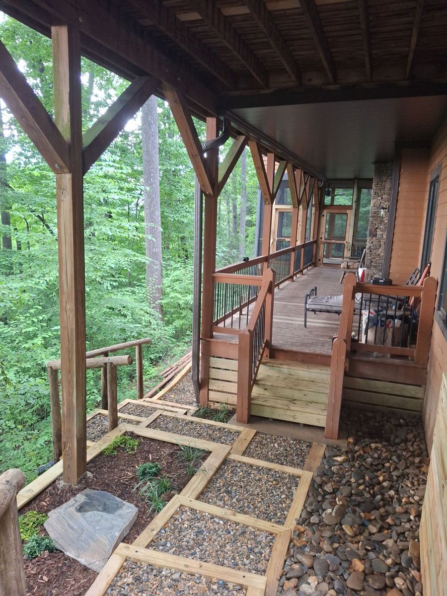 Outdoor Lighting for Rescue Construction LLC in Marietta, SC