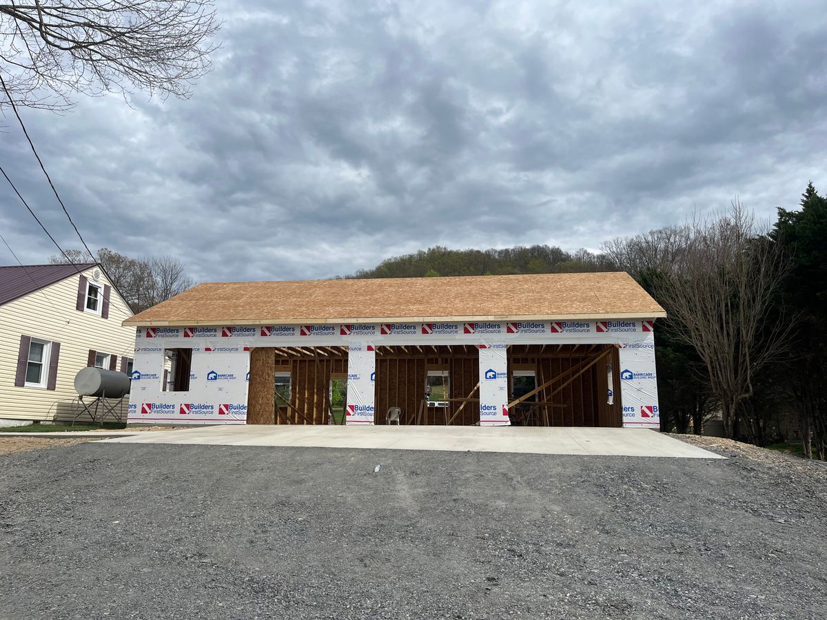 New Construction for CM Construction in Erwin, TN