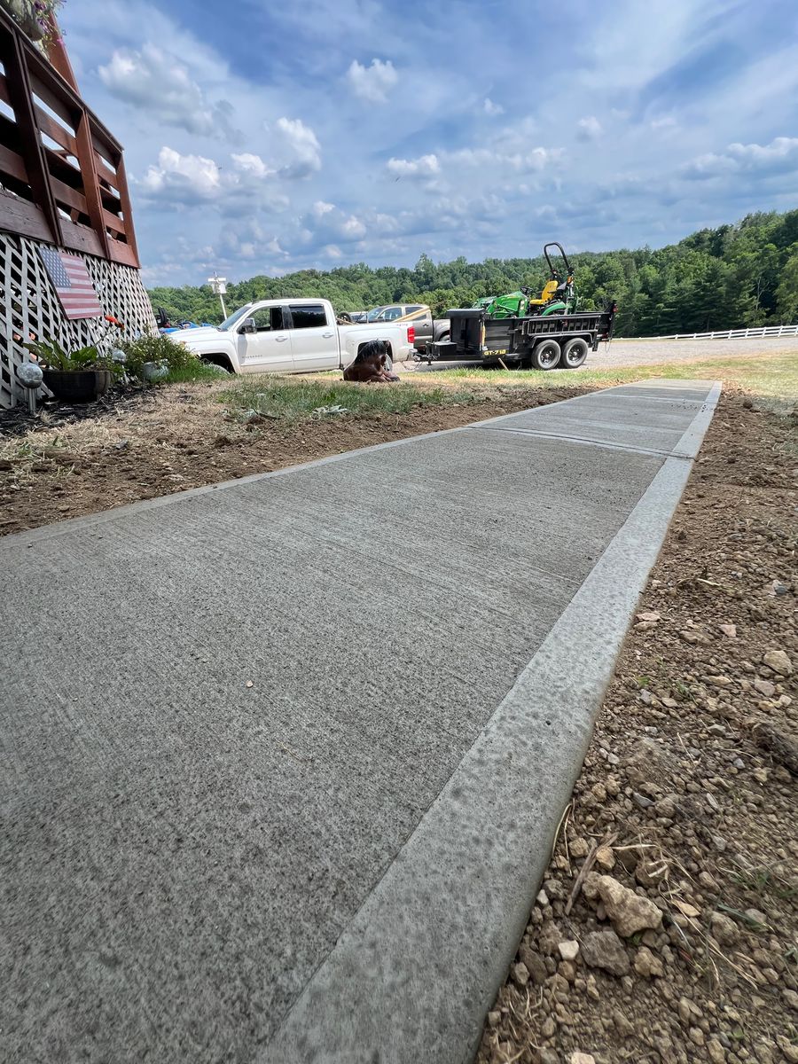 Concrete for DPD Construction in Cadiz Township, OH