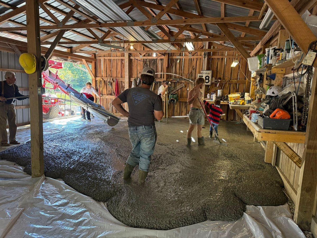 Driveways & Sidewalks for Whitfield Concrete Construction in Solsberry, IN