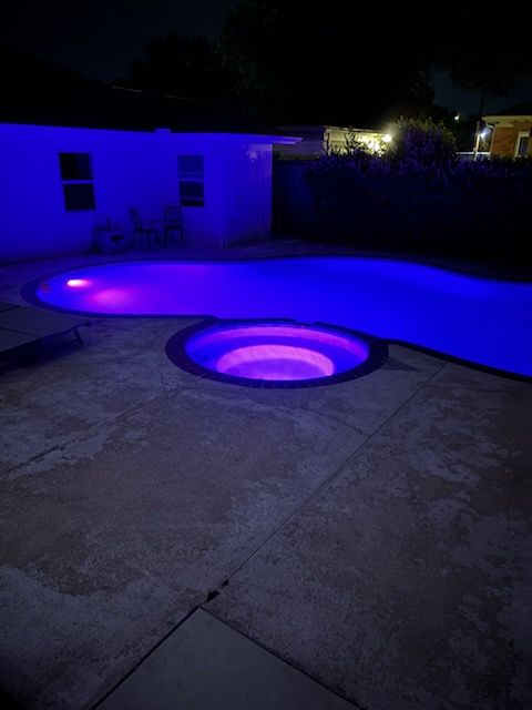 Pool Light Servicing for Texas Proud Pools in Galveston County, TX