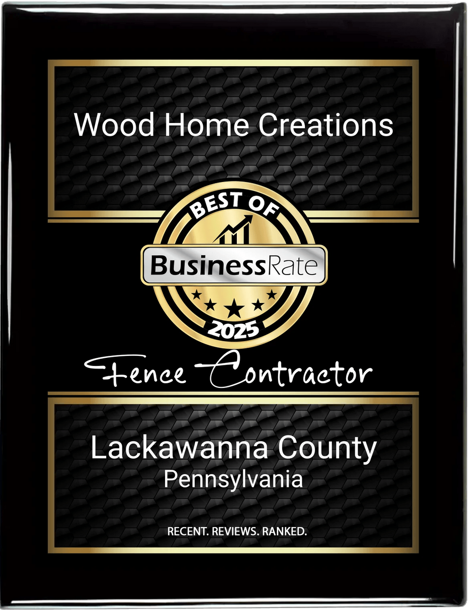Fence Installation for Wood Home Creations in Carbondale, PA