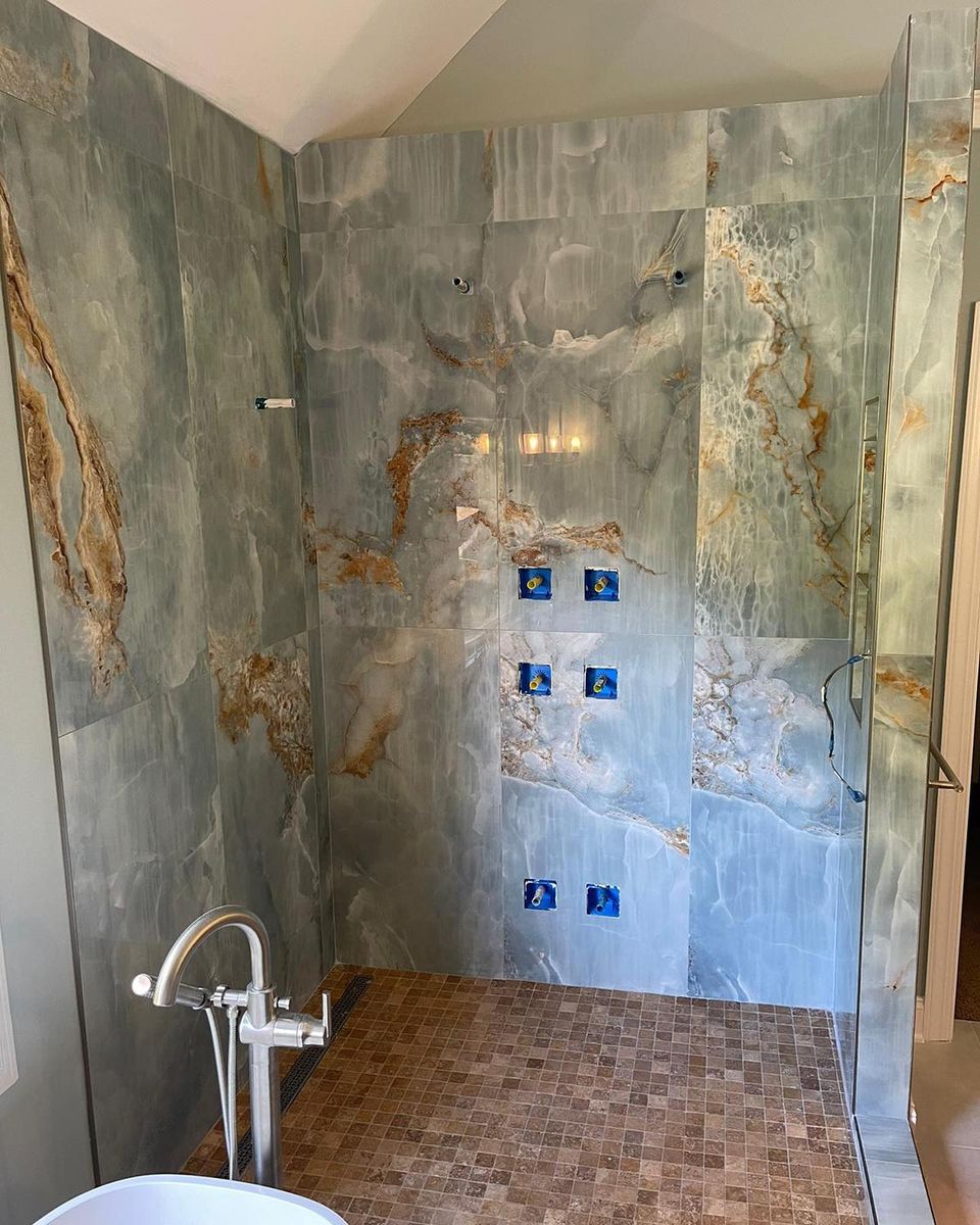 Bathroom Tiling Installation for Alpha Tiles LLC in Atlanta, Georgia