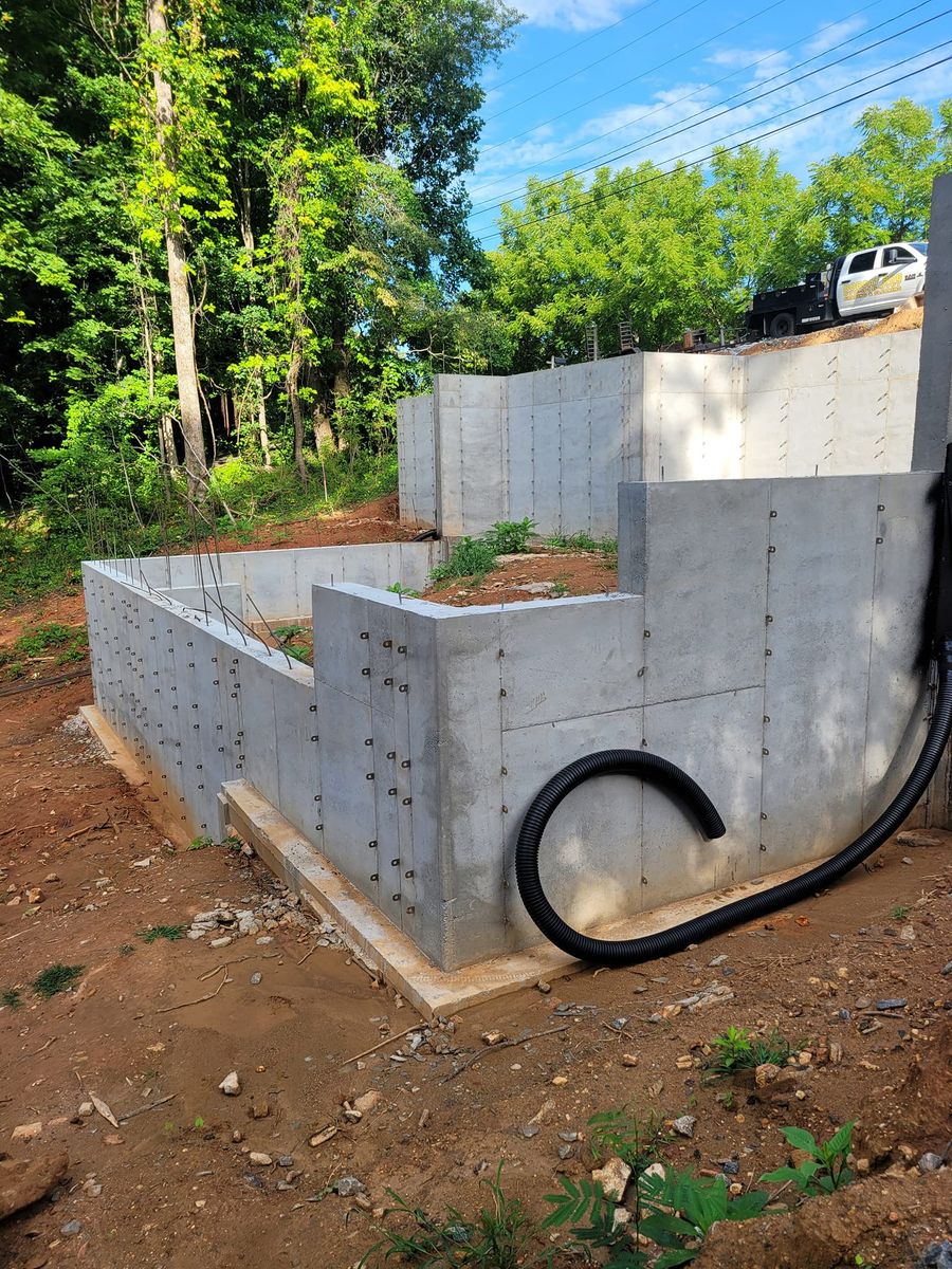 Foundation Digging for Bobcat Bob in Clermont, GA