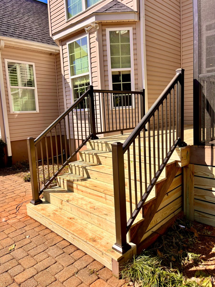Deck & Patio Installation for Cool Hand Home Improvements in Spartanburg, SC