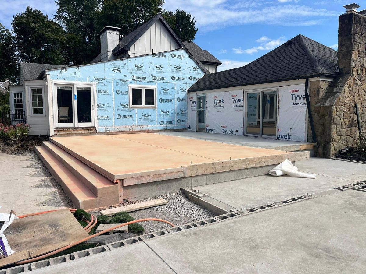 Patio Design & Installation for Detwiler Landscaping & Concrete in Butler County, PA