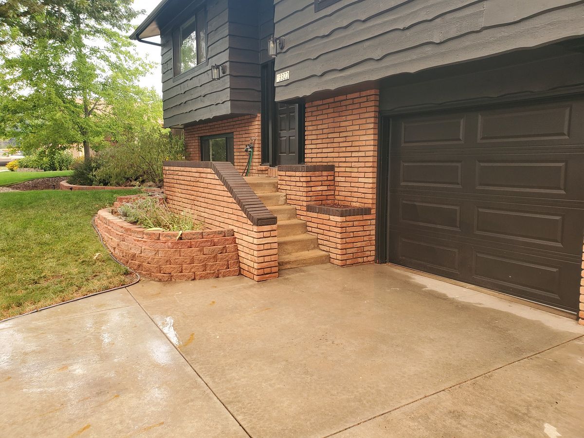 Step Installation for C. POWERS MASONRY in Loveland, CO
