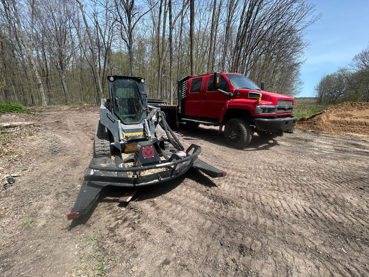 Site Preparation for Palmer Property Services in Middleville, MI
