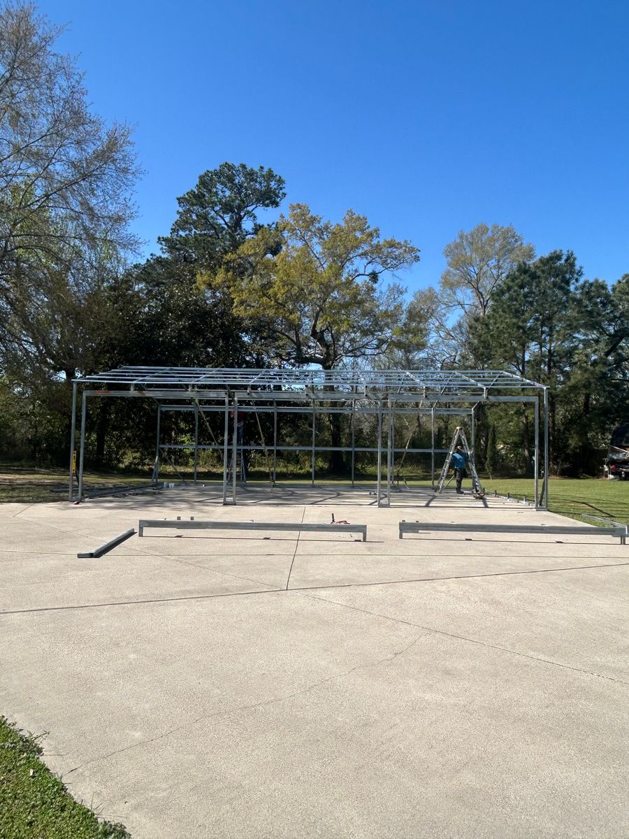 Barndominium Construction for On-Site Buildings in Vidor, TX