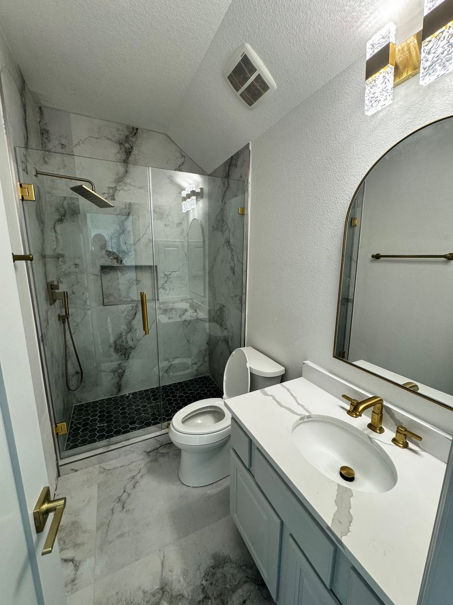 Bathroom Remodeling for Alpha Contracting Services in Katy, TX