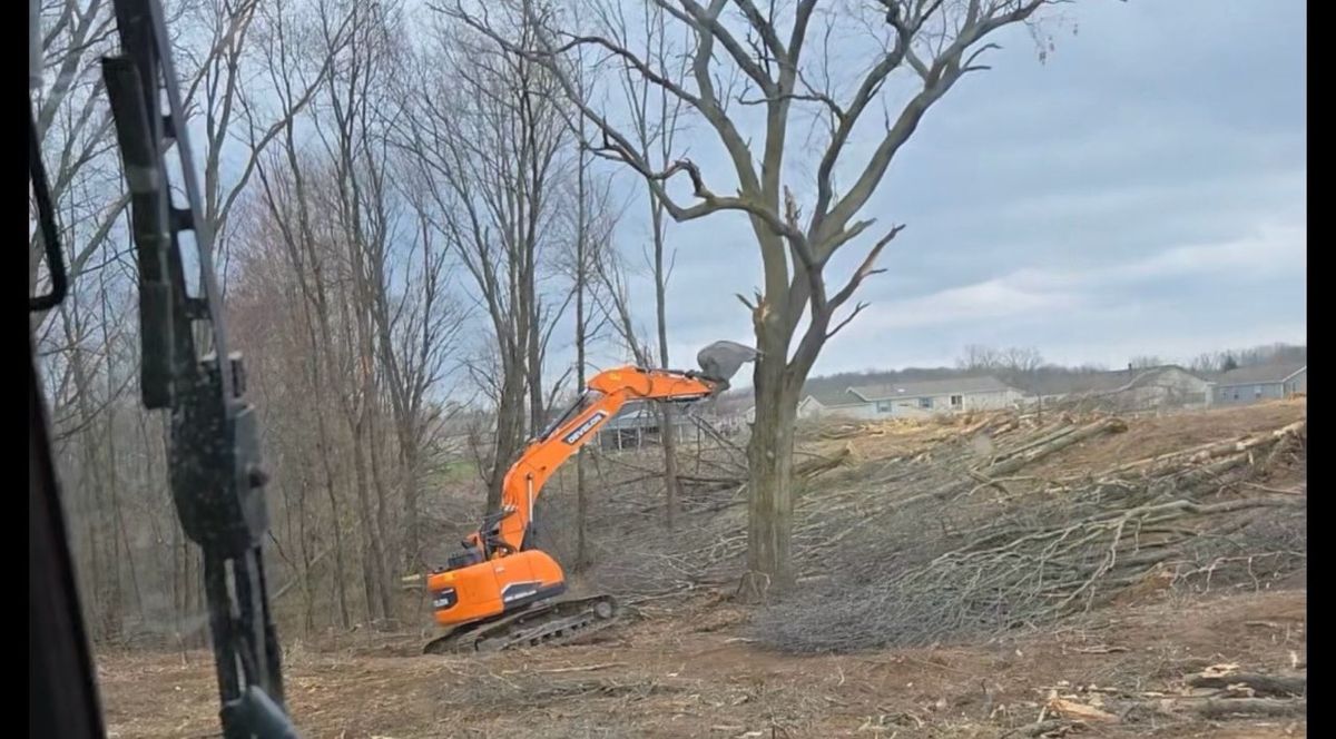 Land Clearing for DGD Outdoor Services LLC in Howell, MI