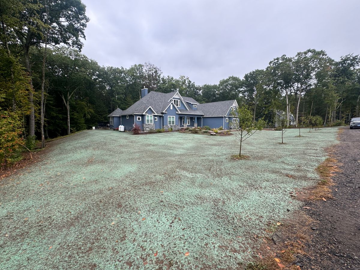 Lawn Installation for Lennon Land Management in Suffield, CT