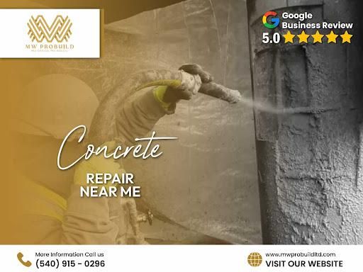 Concrete Foundations for MW ProBuild, LTD. in Roanoke, VA