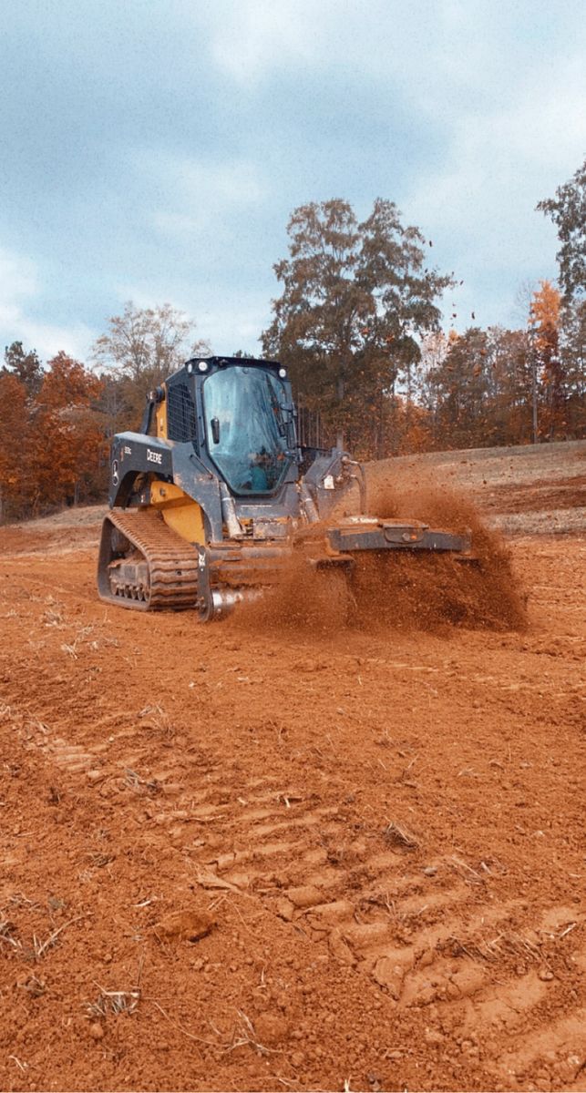 Grading for J&G LandWorx LLC in Rutherfordton, NC